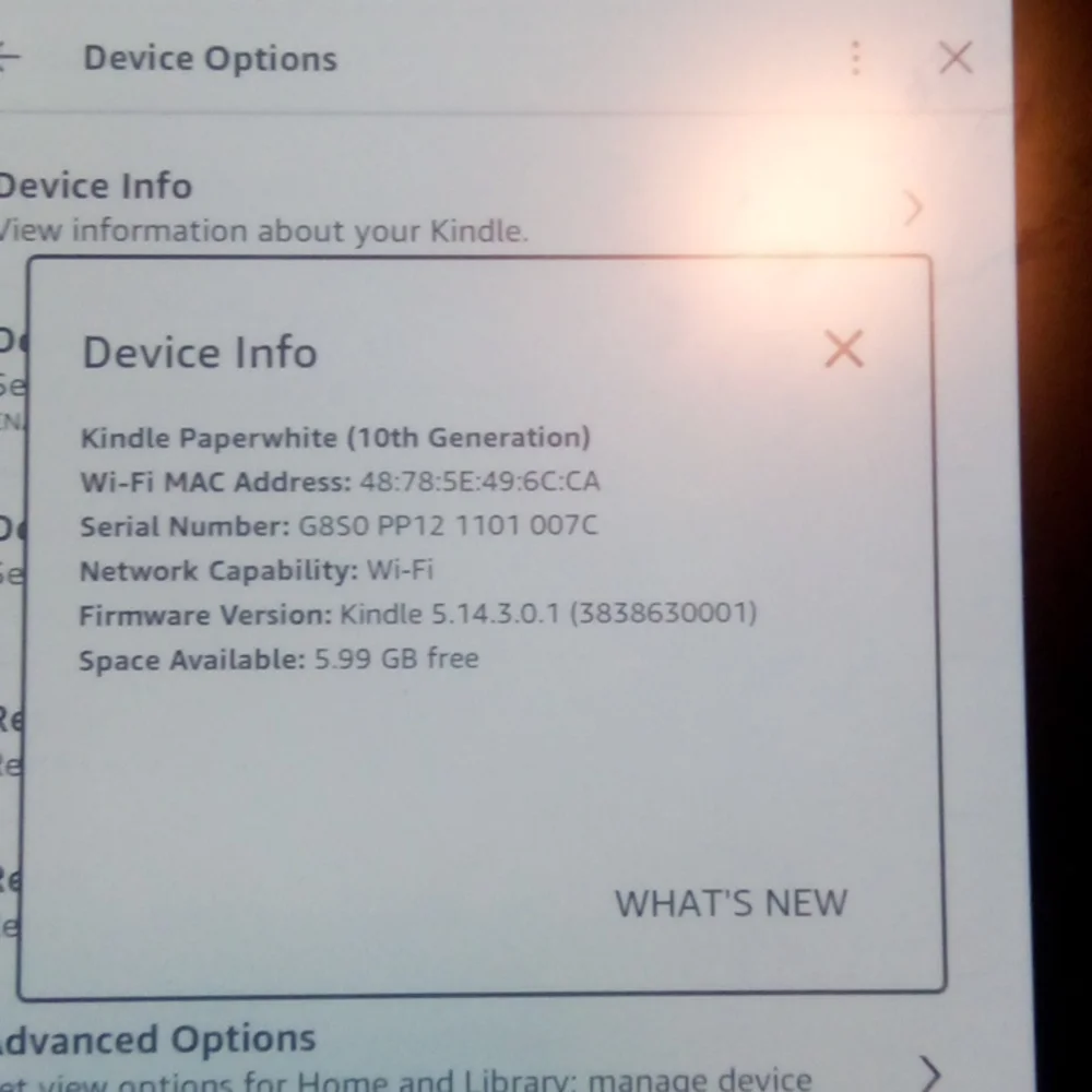 Kindle Paperwhite